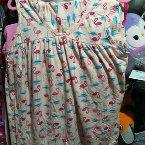 Secret Treasures Flamingo Pajama set